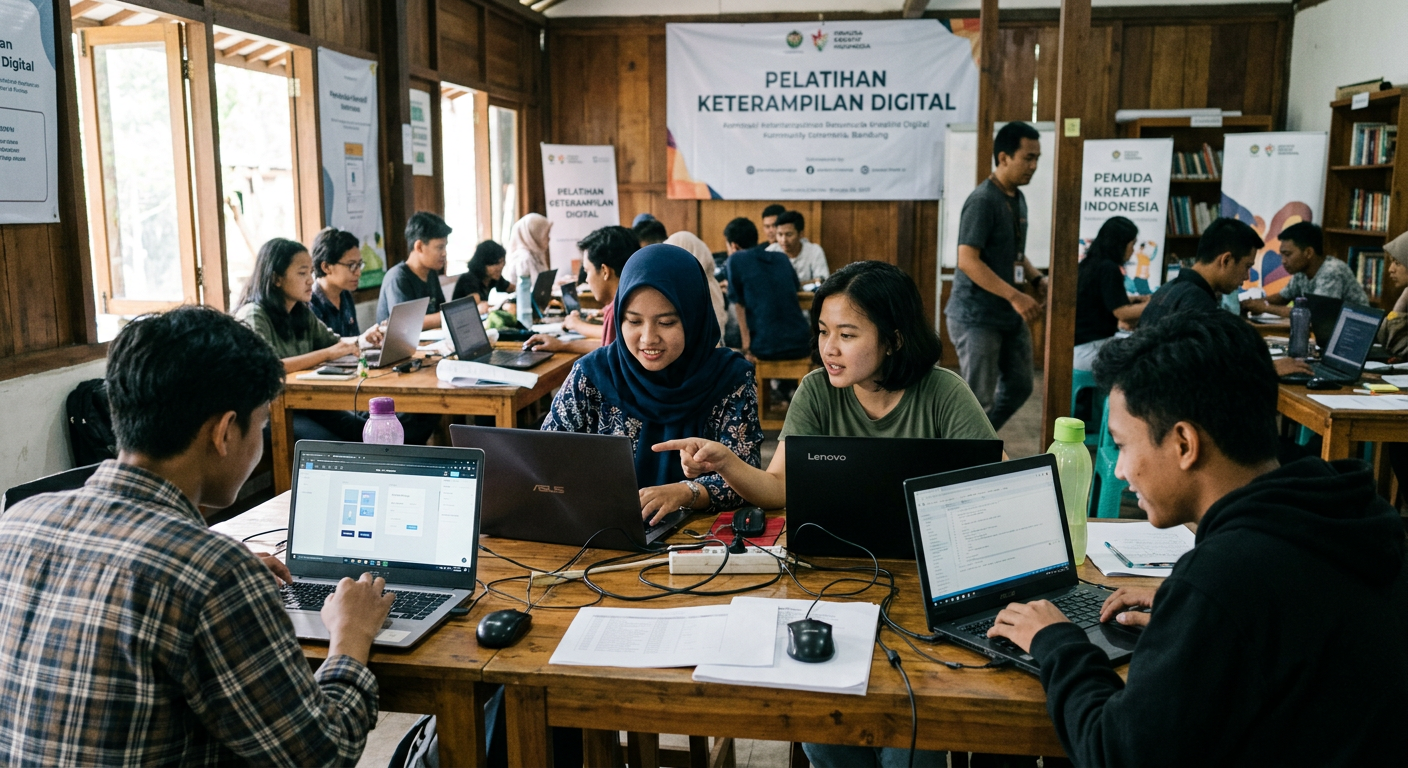 LIVESGP 5D Gelar Workshop Literasi Digital untuk Pemuda